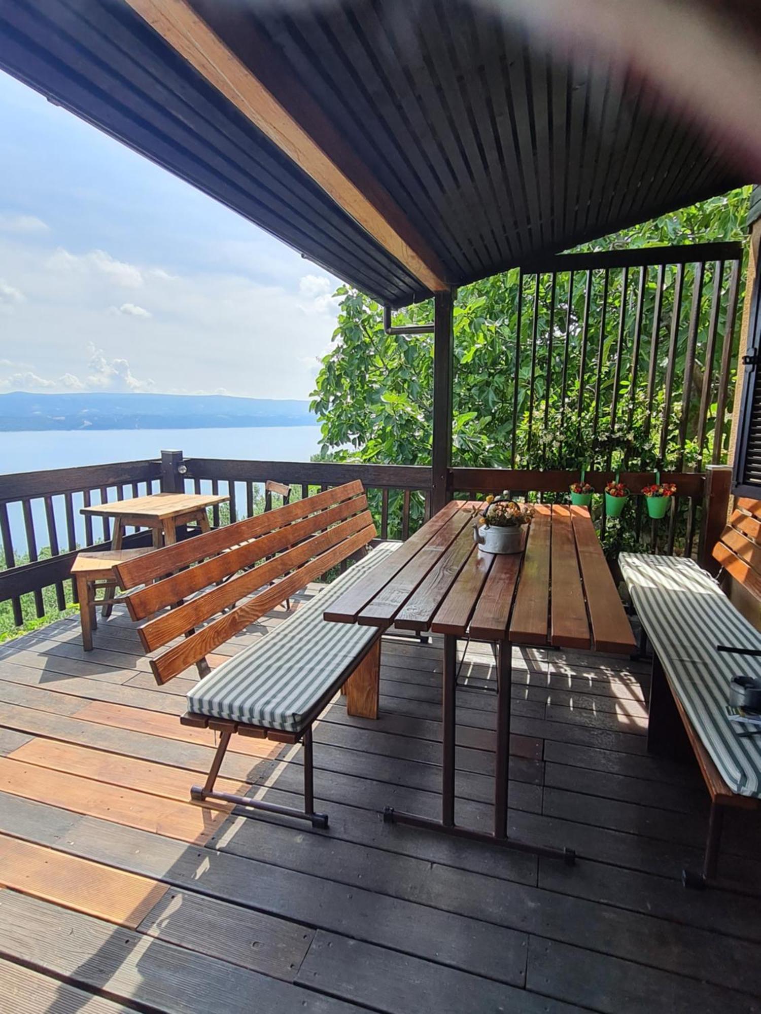لوكفا روجوزنيكا Charismatic Garden Cottage With Sea View المظهر الخارجي الصورة